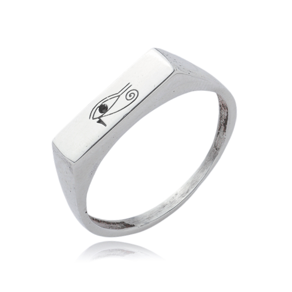 Anel em Prata 925 - Olho de Hórus