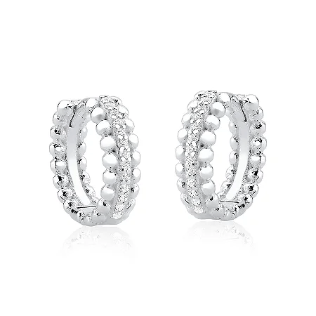 Brinco em Prata 925 - Argola Orbe