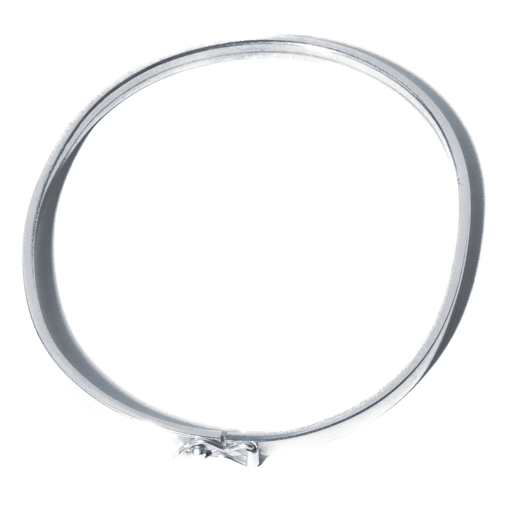 Bracelete Feminino em Prata - Fio Quadrado