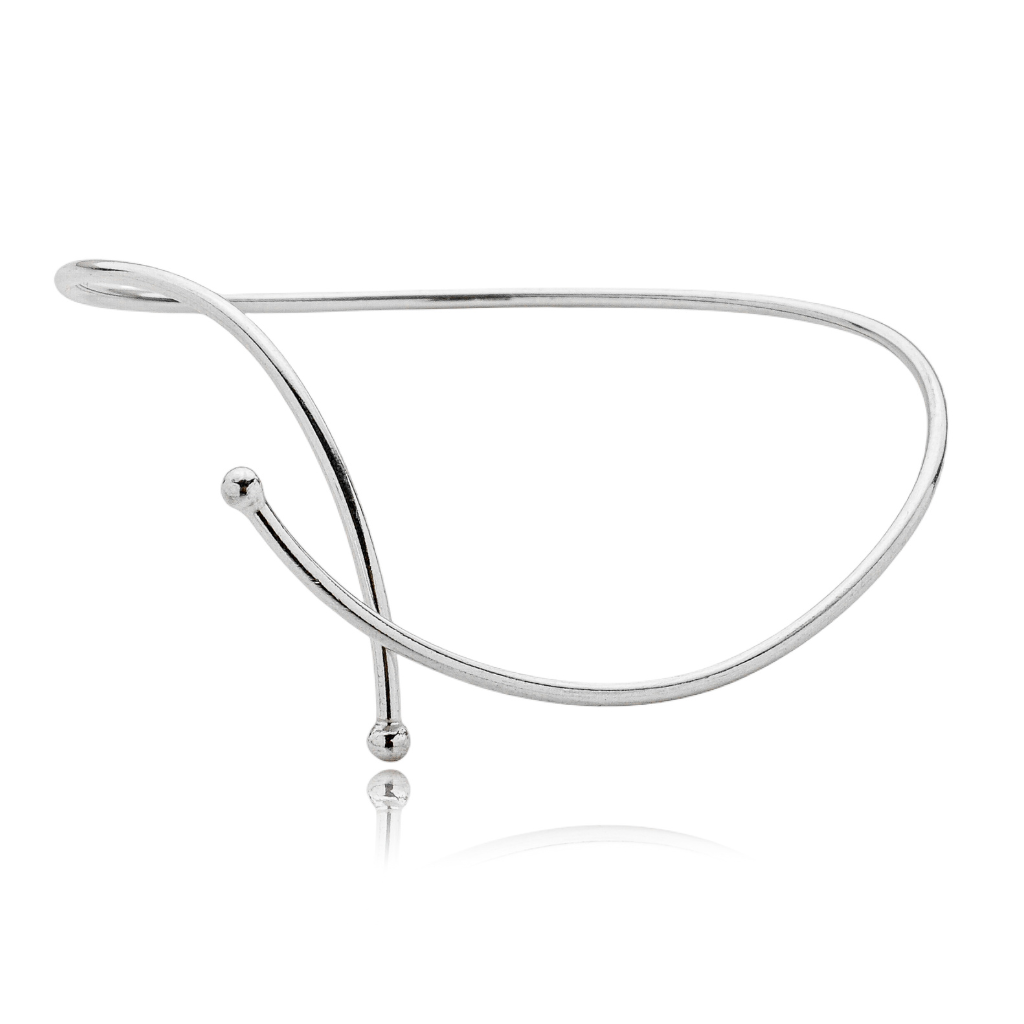 Bracelete Feminino em Prata - Transversal