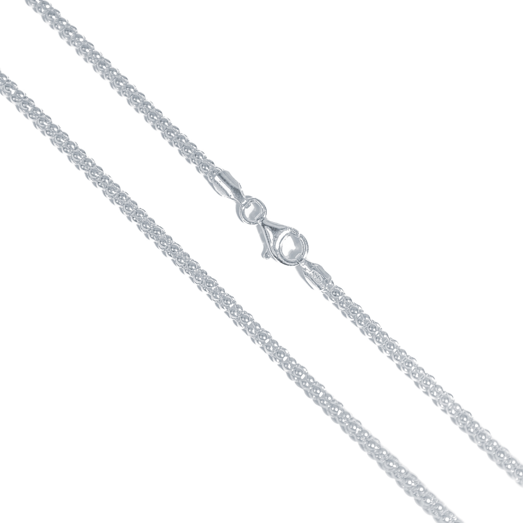 Corrente em Prata 925 - Pipoca 3mm