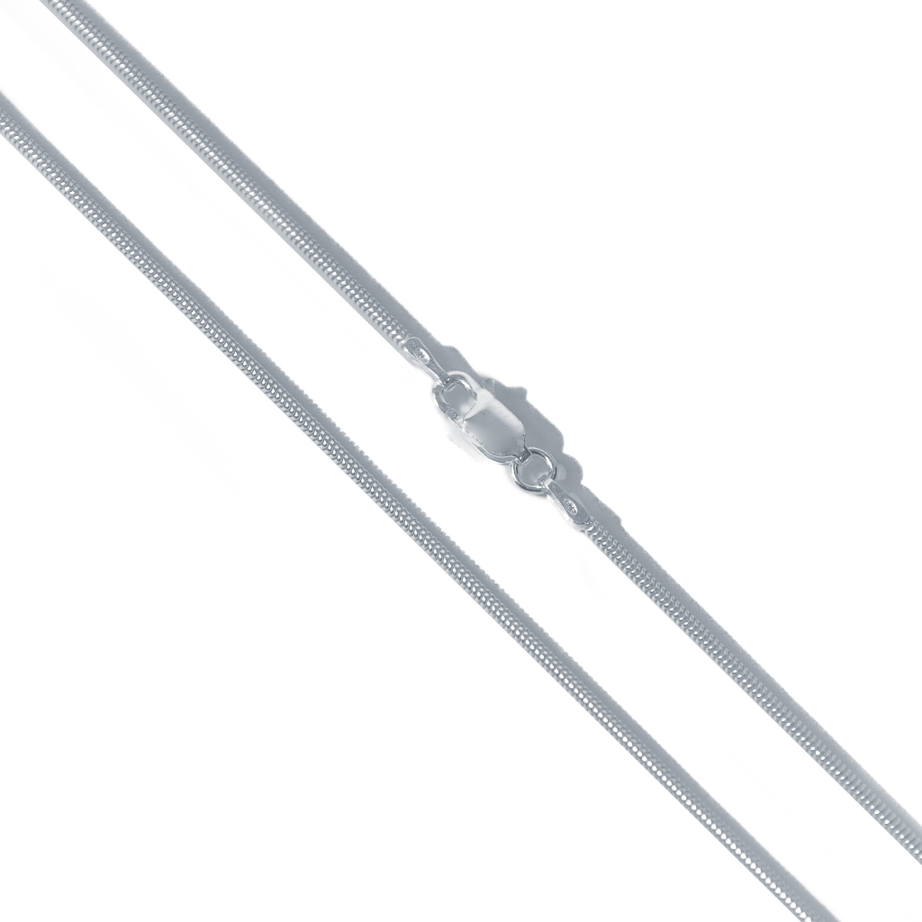 Corrente Feminina em Prata - Rabo de Rato