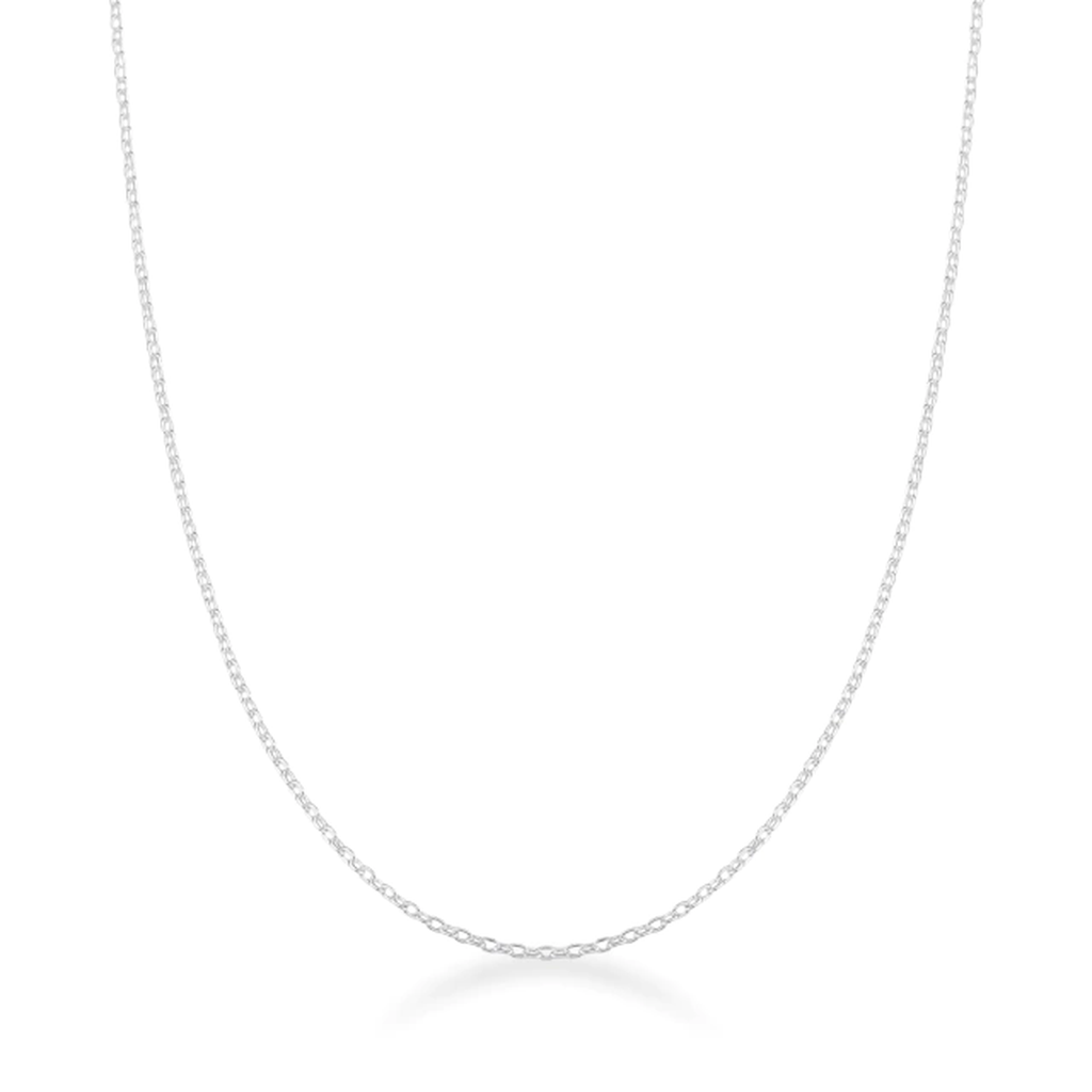 Corrente em Prata 925 - Cadeado 1mm