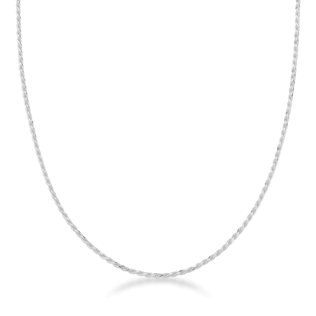 Corrente Feminina em Prata - Cordão Baiano 1,5mm