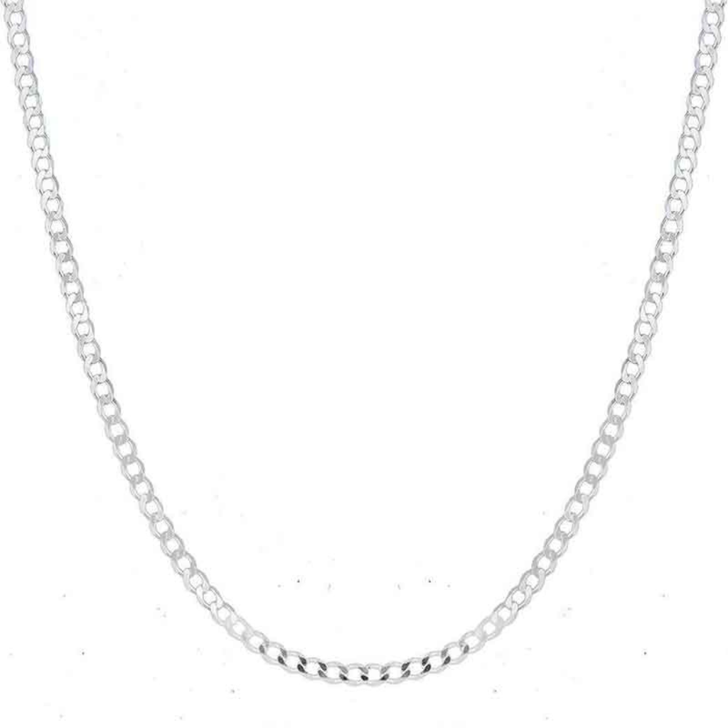 Conjunto corrente e pulseira em prata 925 - Grumet 3mm