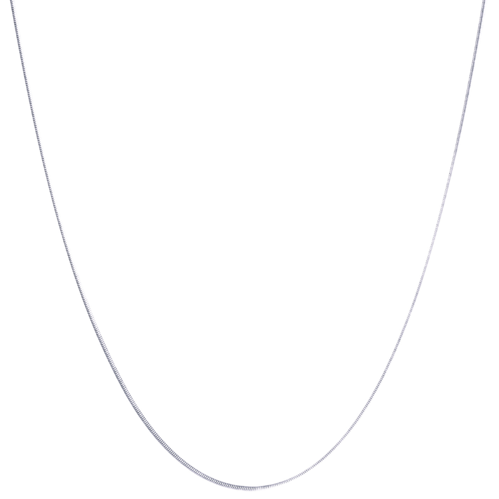 Colar em Prata 925 - Rabo de Rato com São Bento 8mm