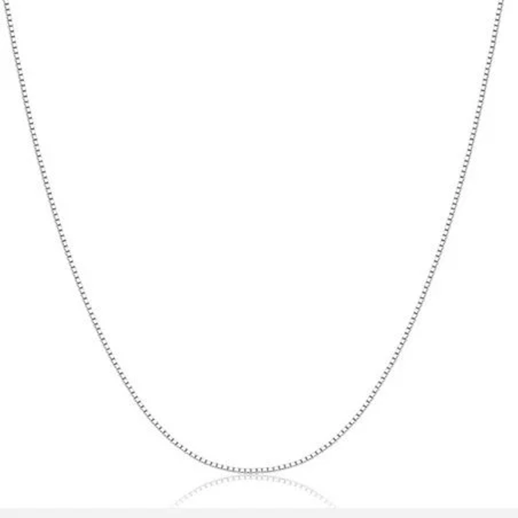 Colar em Prata 925 - Veneziana com Letra