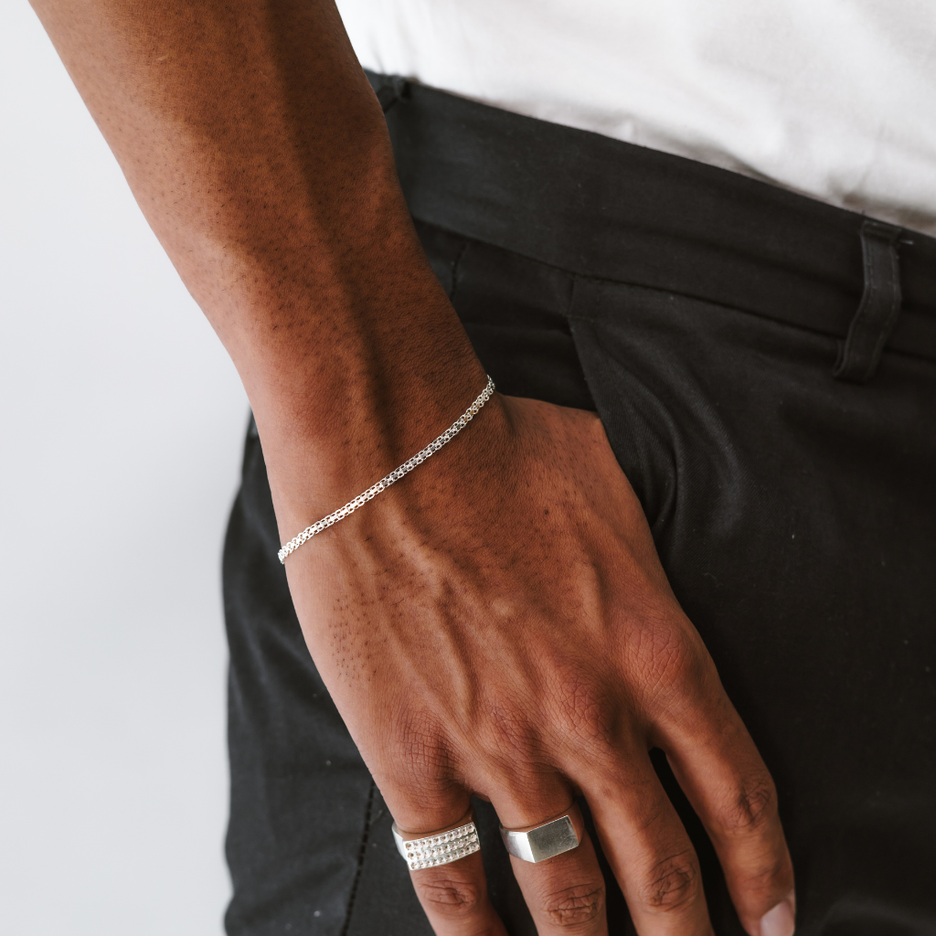 Pulseira em Prata 925 - Bismark