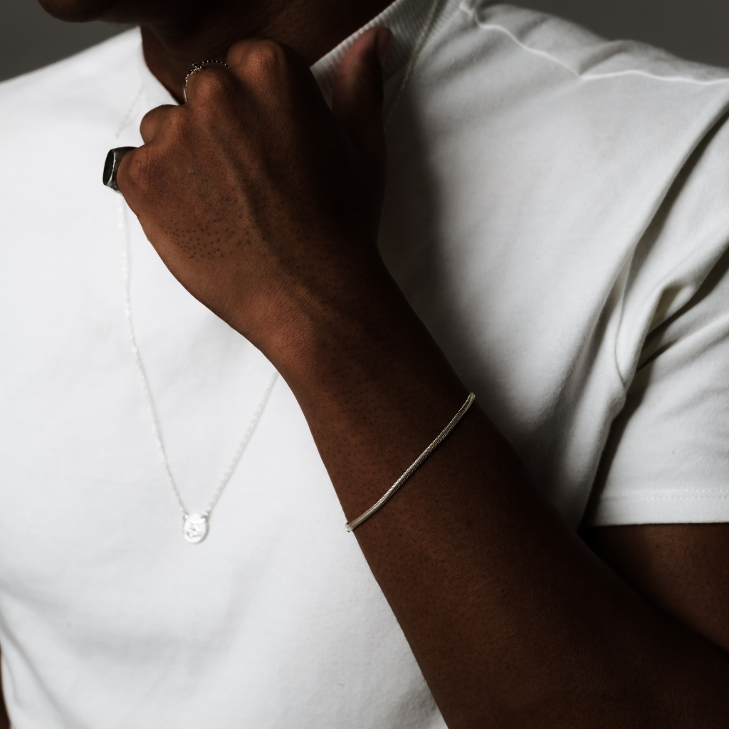 Pulseira em Prata 925 - Cobra 2,6mm