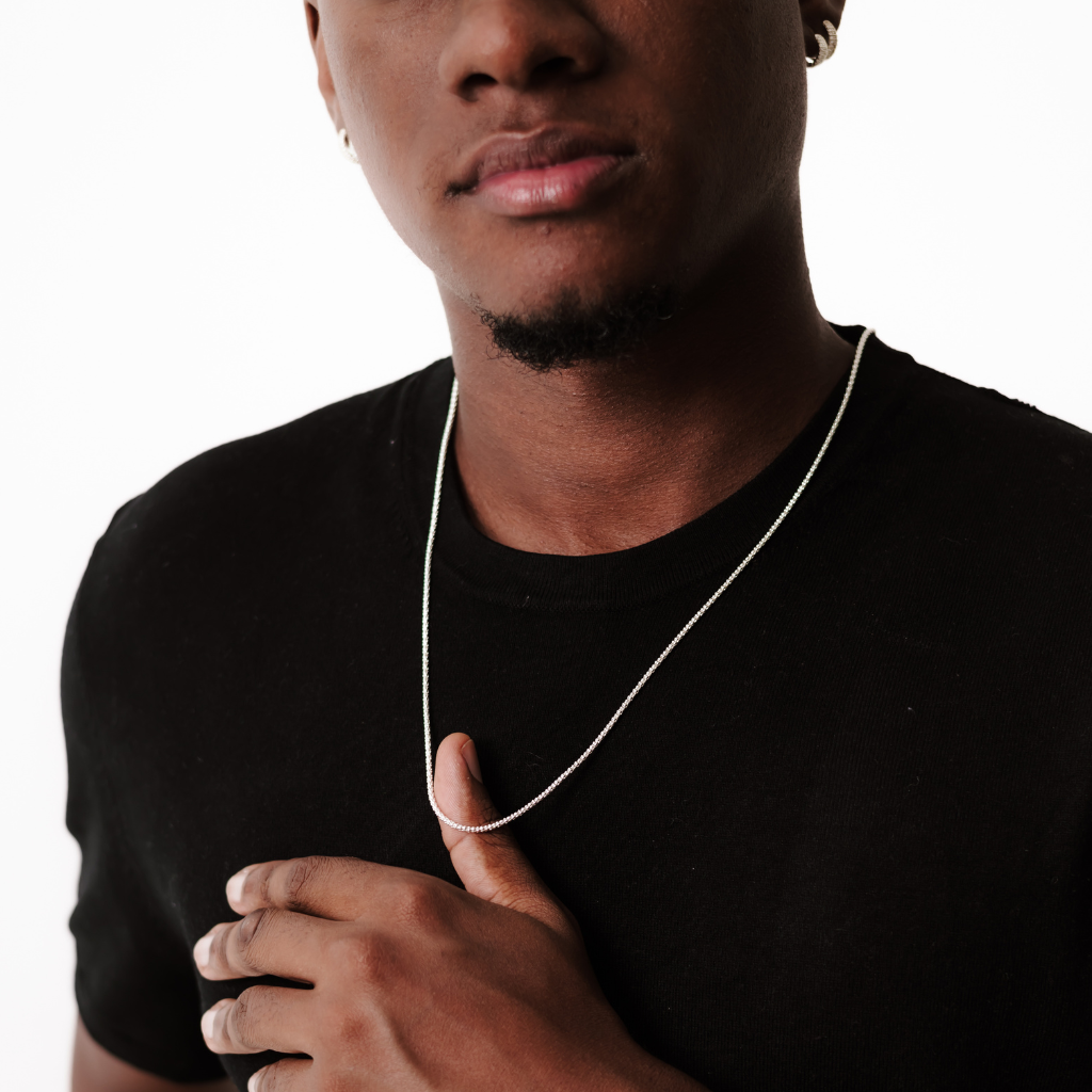 Corrente em Prata 925 - Pipoca 2mm