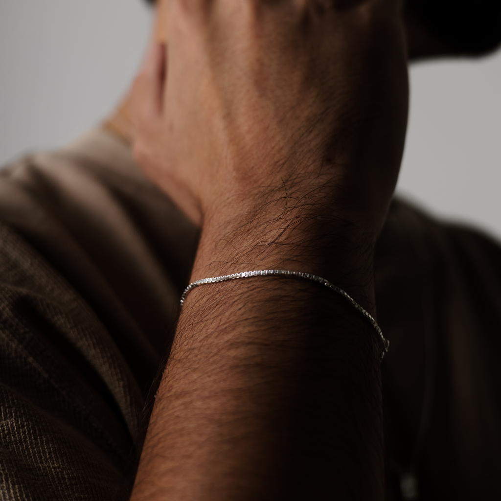 Pulseira em Prata 925 - Veneziana 1,2mm