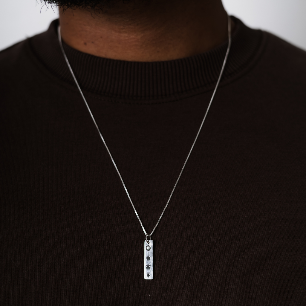 Pingente em Prata 925 - Spotify