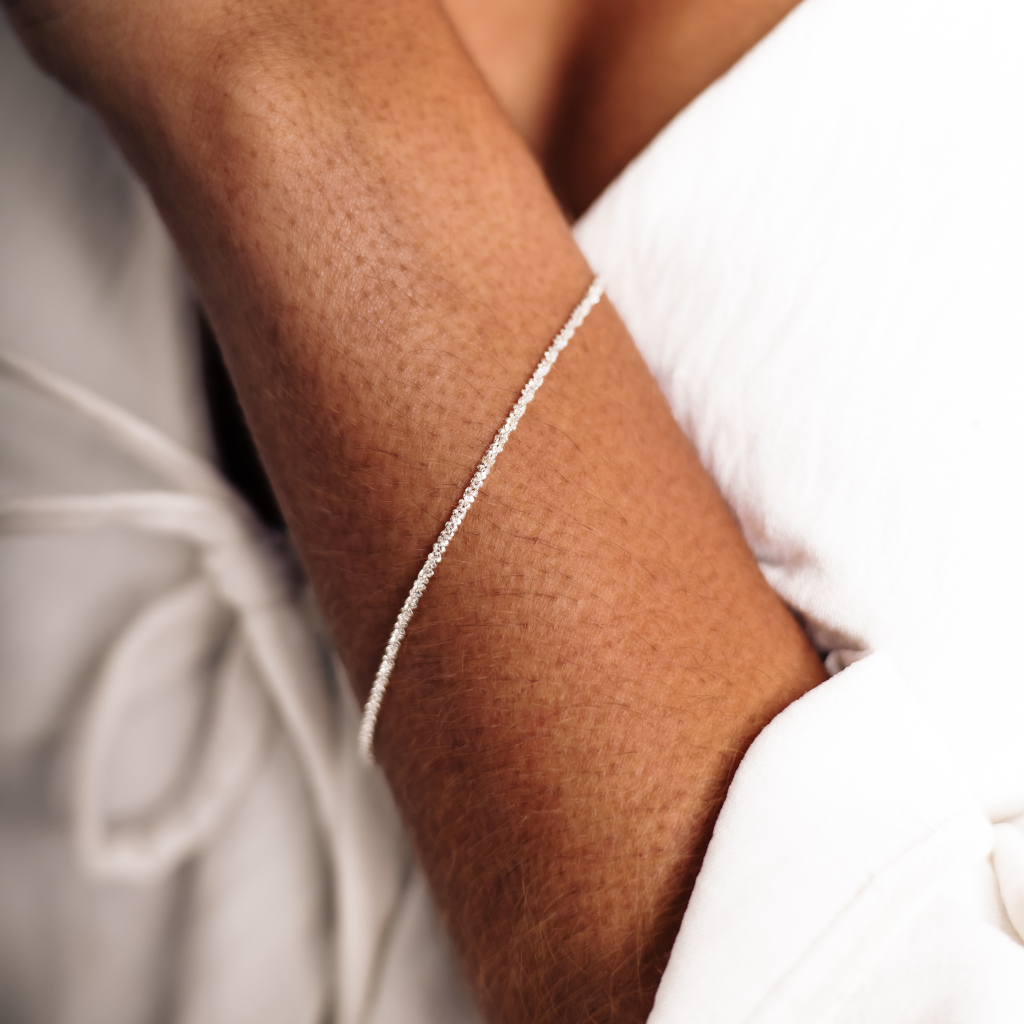 Pulseira Feminina em Prata - Marguerita