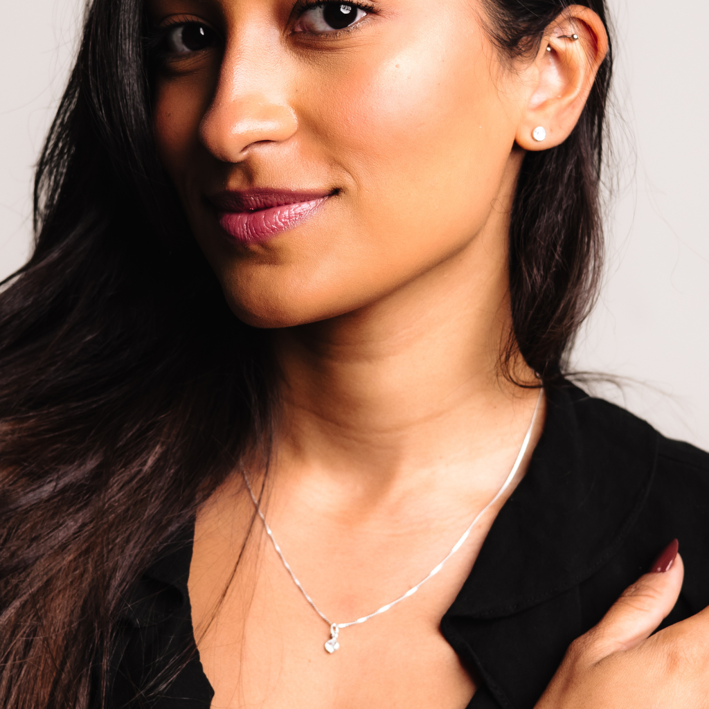 Conjunto Feminino em Prata - Ponto de Luz