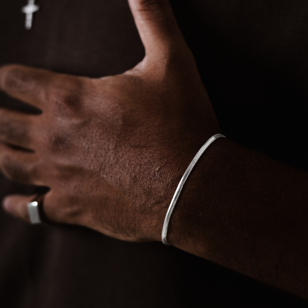 Pulseira em Prata 925 - Cobra 2,6mm