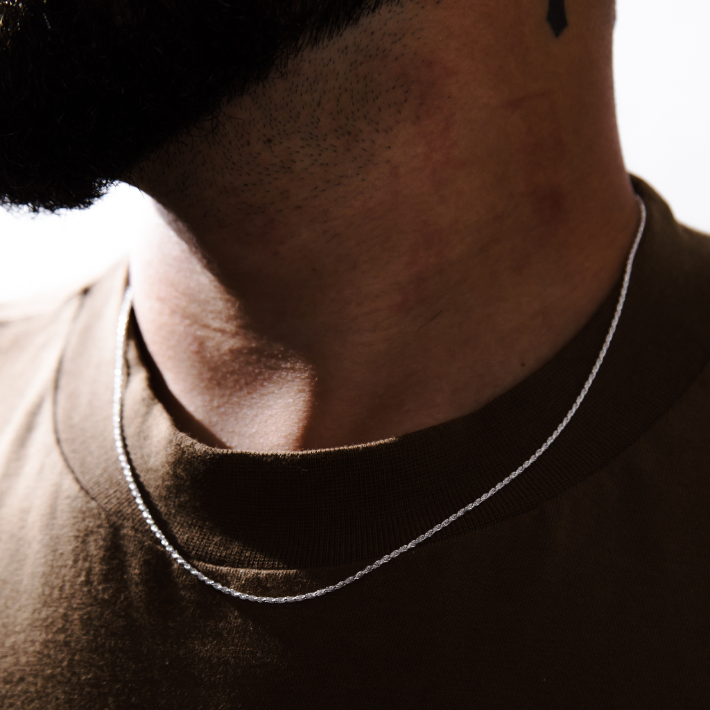 Corrente em Prata 925 - Cordão Baiano 1,5mm