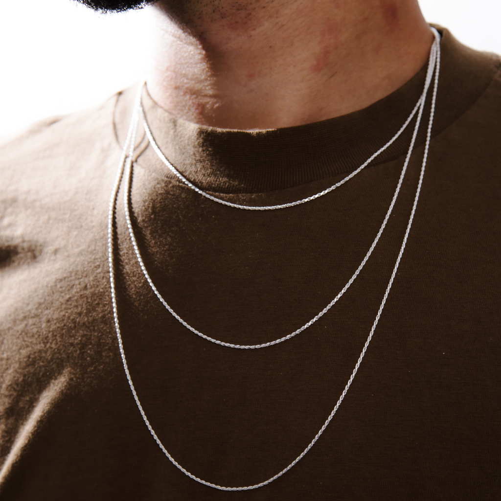 Corrente em Prata 925 - Cordão Baiano 1,5mm