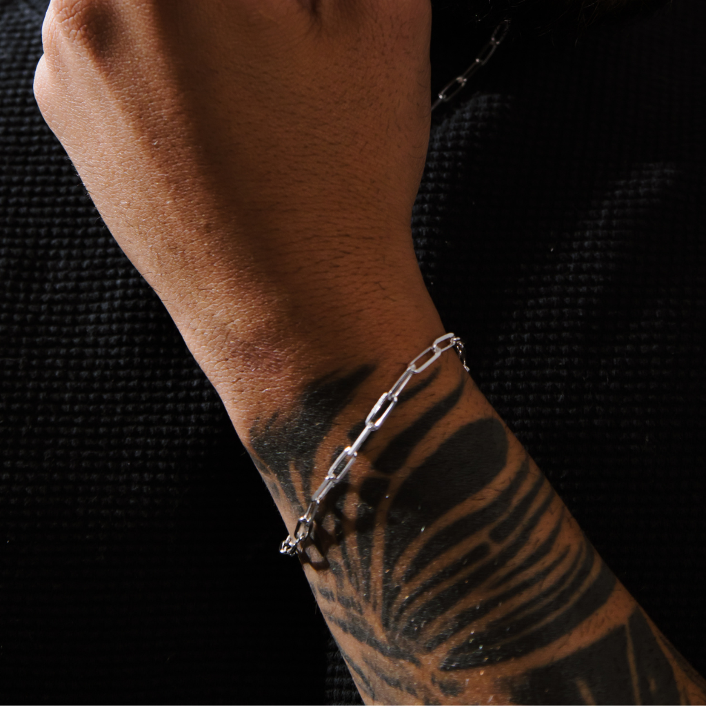 Pulseira em Prata 925 - Elo Longo