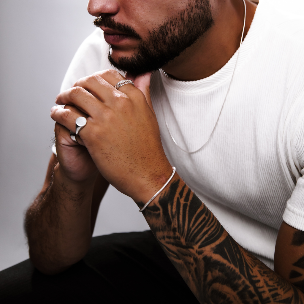 Anel em Prata 925 - Dominante