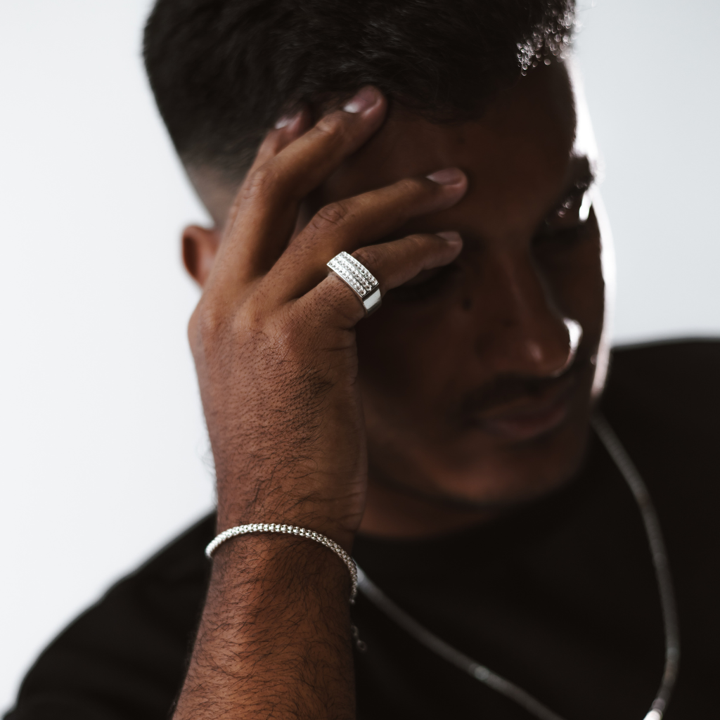 Pulseira em Prata 925 - Pipoca 3mm