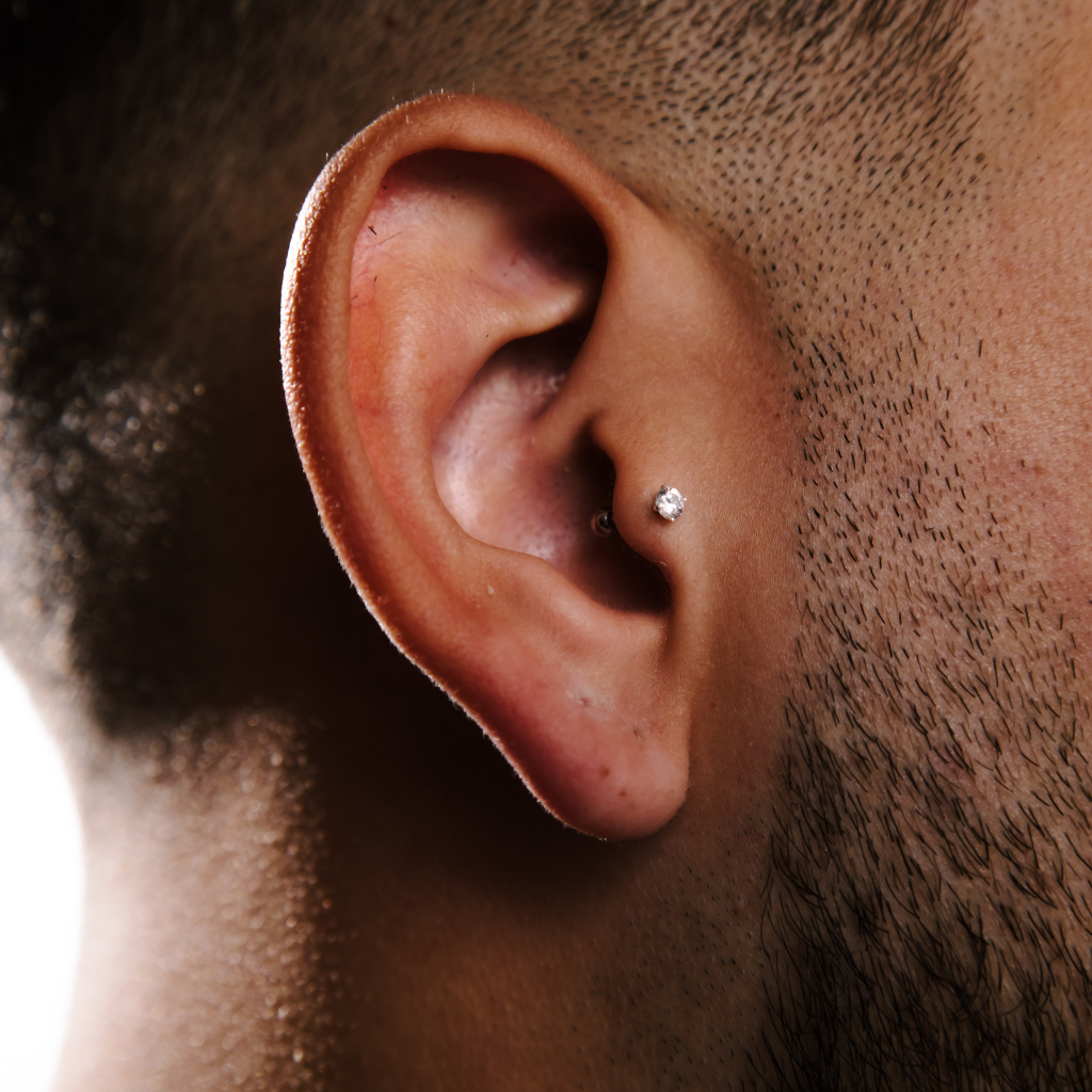 Piercing em Prata 925 - Ponto de Luz