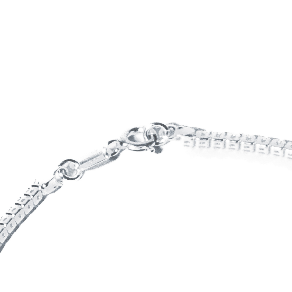 Pulseira Feminina em Prata - Riviera 2mm