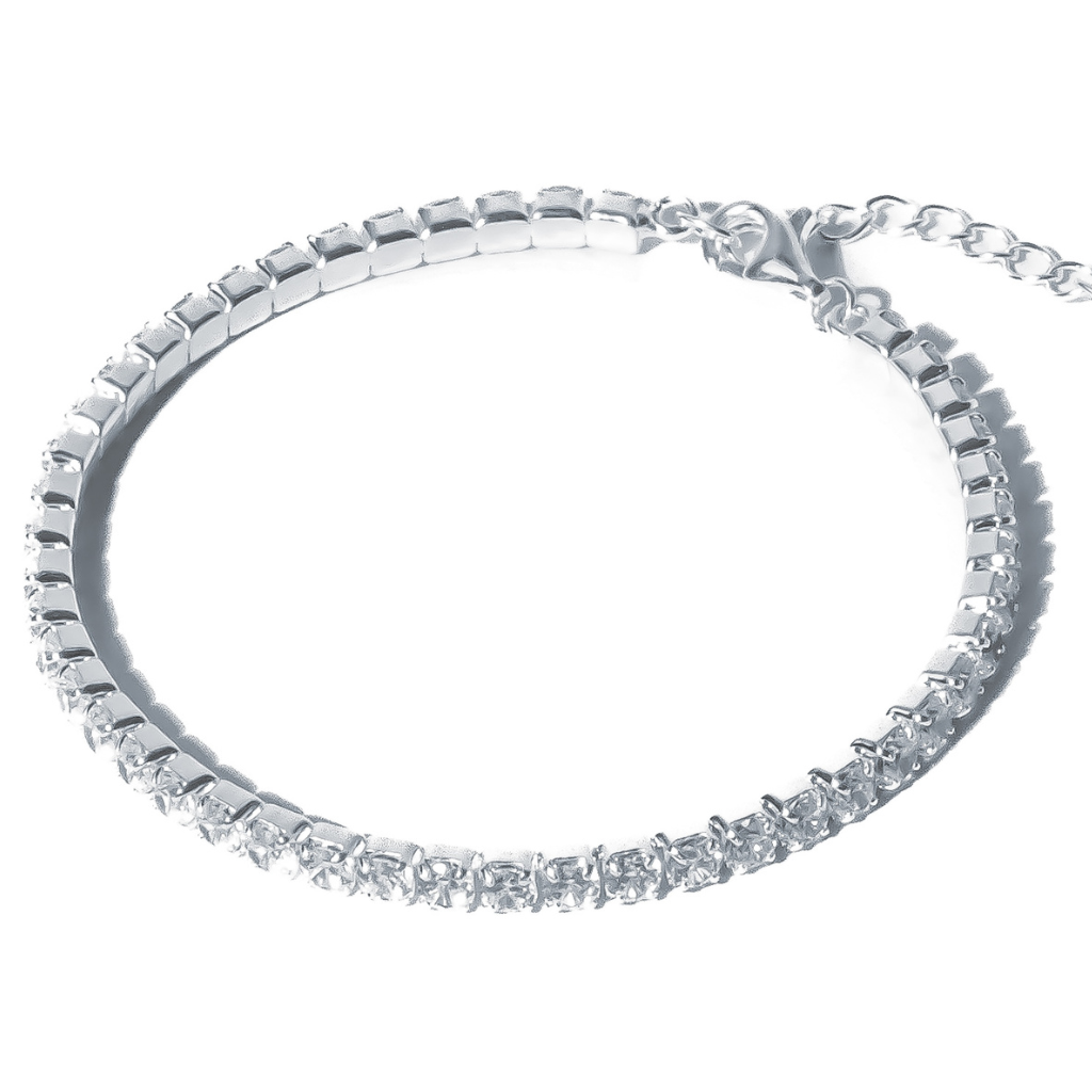 Pulseira Feminina em Prata - Riviera 3,5mm