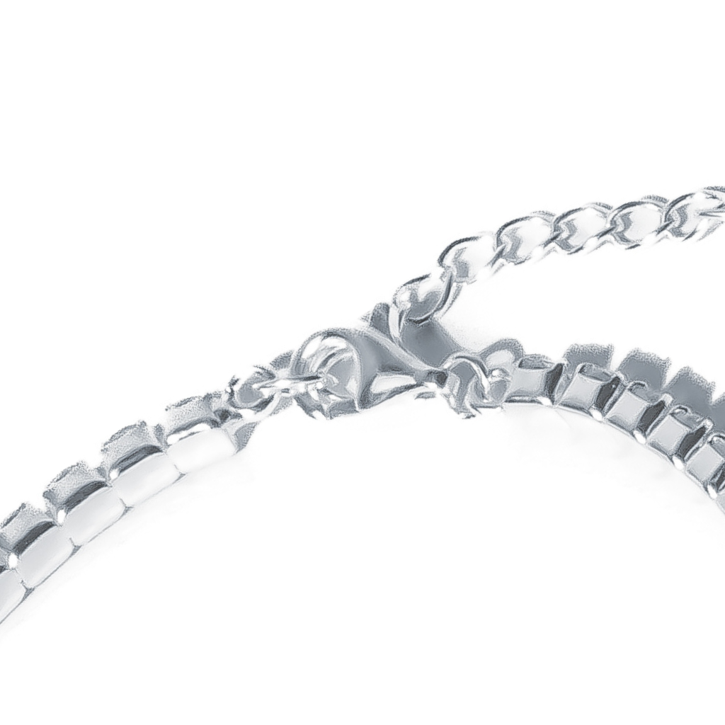 Pulseira Feminina em Prata - Riviera 3,5mm