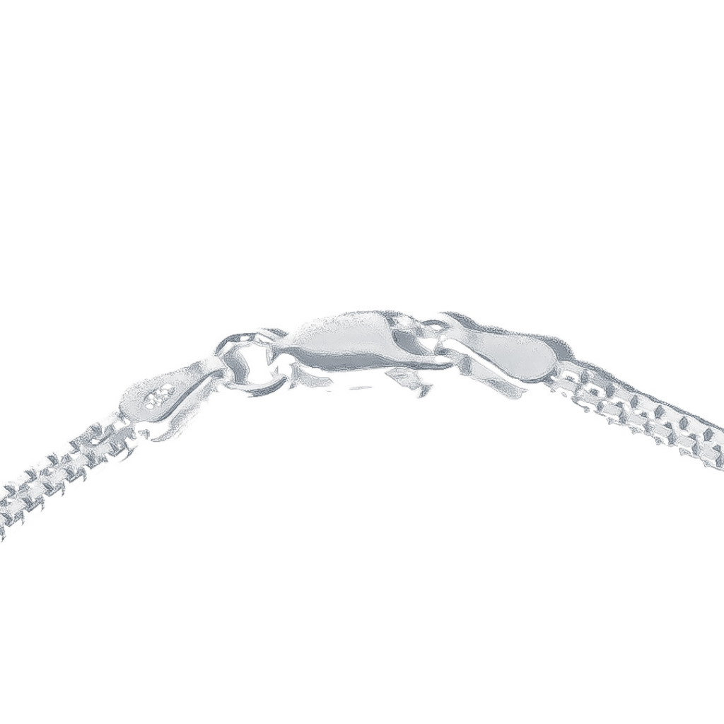 Pulseira em Prata 925 - Veneziana 2 Fios