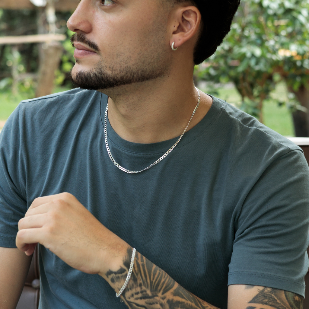 Dia a dia - Conjunto com brinco em Prata 925