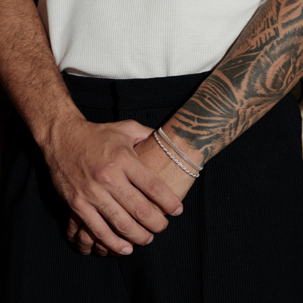 Casamento e social - Conjunto em prata 925