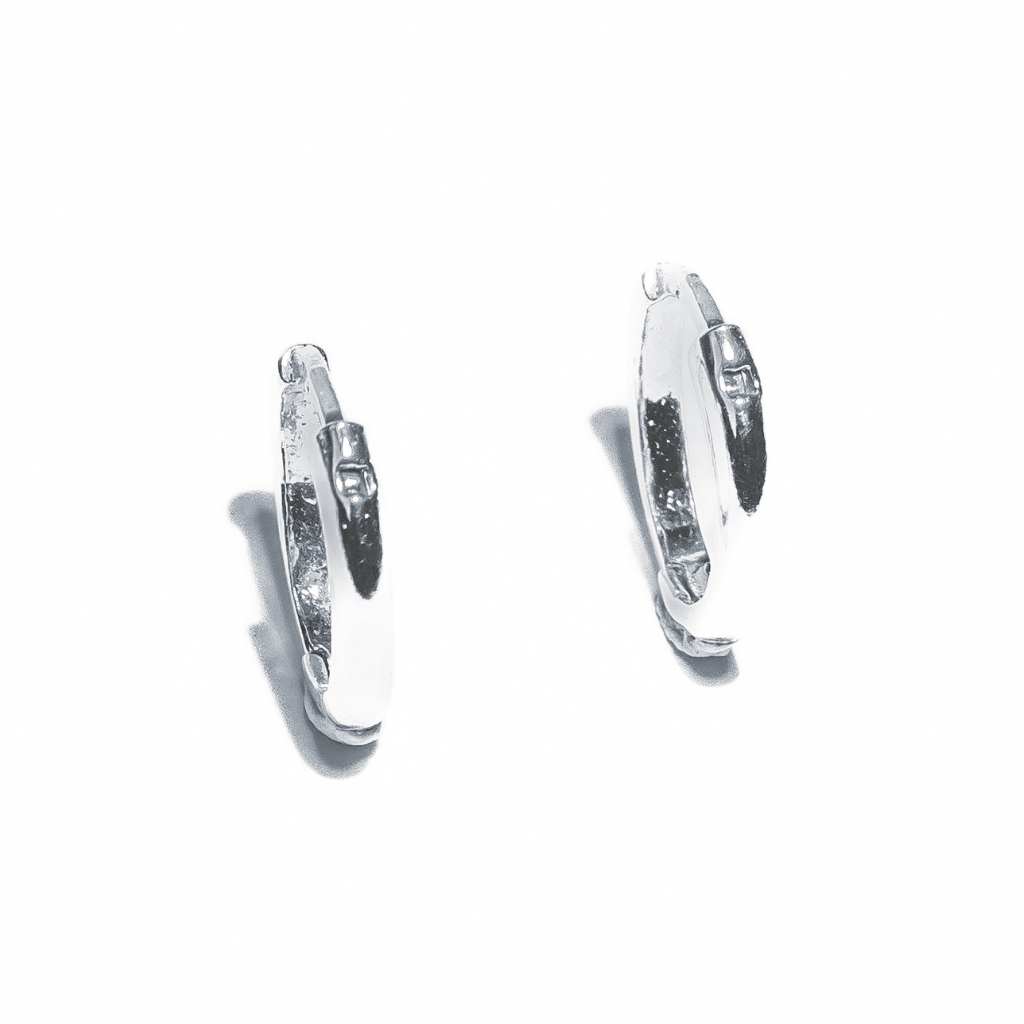 Brinco em Prata 925 - Argola Lisa Click