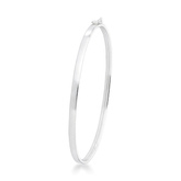 Bracelete Feminino em Prata - Fio Quadrado