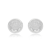 Brinco Feminino em Prata - Ponto de Luz 5mm