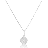 Colar em Prata 925 - Veneziana com Pai Nosso