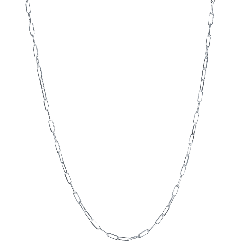 Corrente em Prata 925 - Elo Longo 3mm