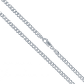 Corrente em Prata 925 - Grumet 4mm