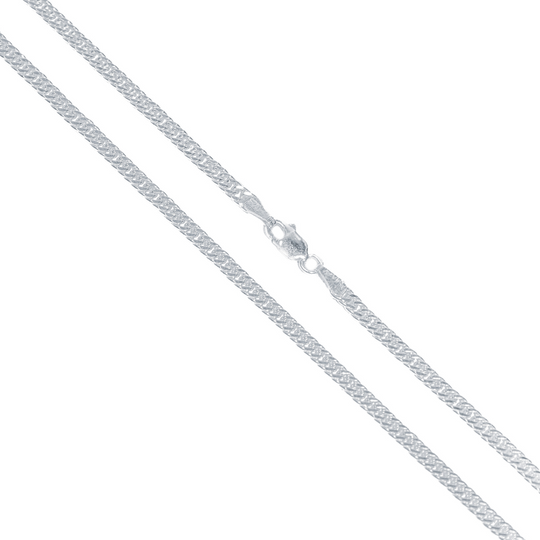Corrente em Prata 925 - Grumet Duplo 3mm