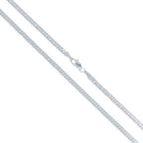 Corrente em Prata 925 - Grumet Duplo 3mm