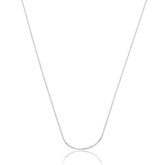 Corrente Feminina em Prata - Veneziana