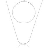 Conjunto em prata 925 - Veneziana