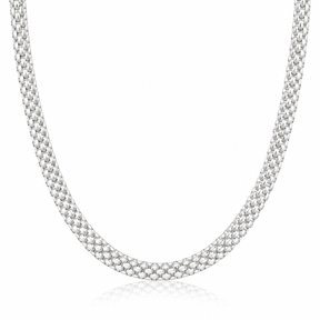Corrente em Prata 925 - Esteira 4mm