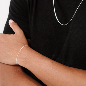 Pulseira em Prata 925 - Grumet 2mm