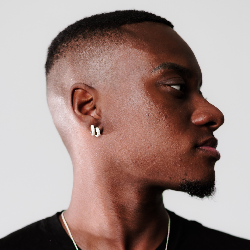 Brinco em Prata 925 - Argola Abaulada Fileira Tripla