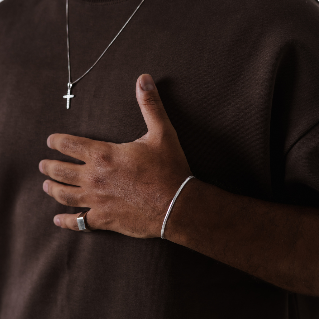 Pulseira em Prata 925 - Cobra 2,6mm