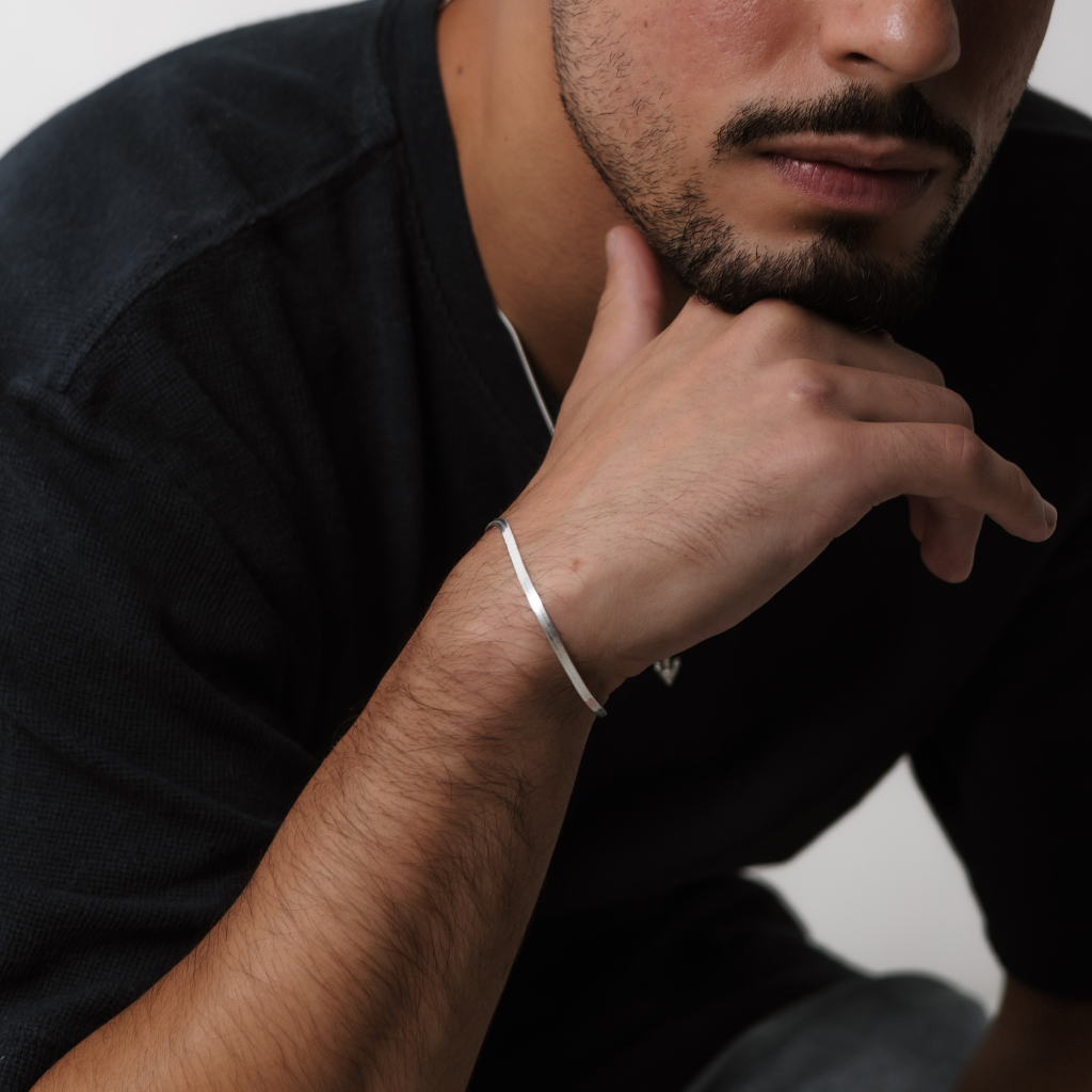 Pulseira em Prata 925 - Laminada