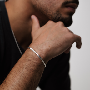 Pulseira em Prata 925 - Laminada