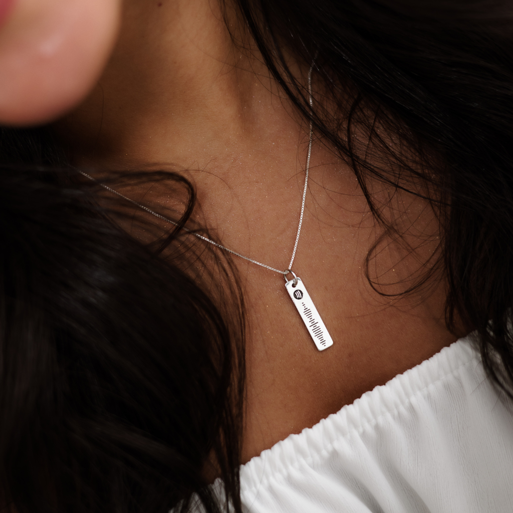 Pingente em Prata 925 - Spotify