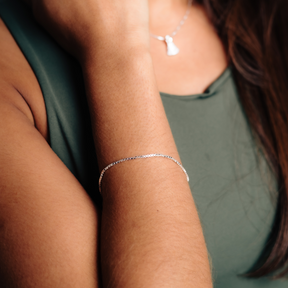 Pulseira Feminina em Prata 925 - Veneziana 1,2mm