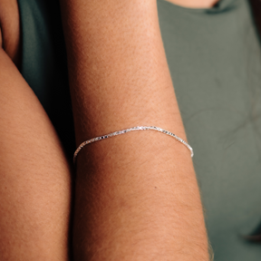Pulseira Feminina em Prata 925 - Veneziana 1,2mm